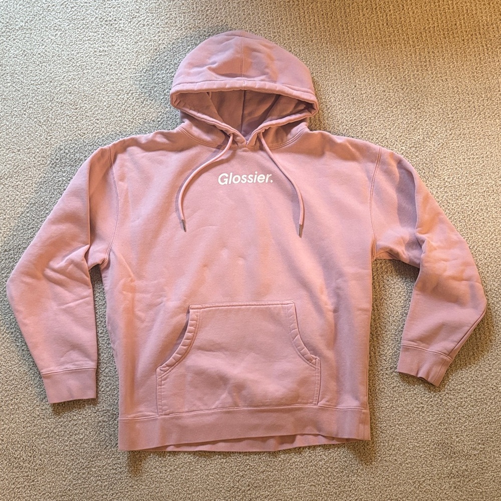 Glossier Women’s Pink Hoodie